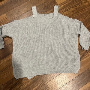 Cold Shoulder Sweater